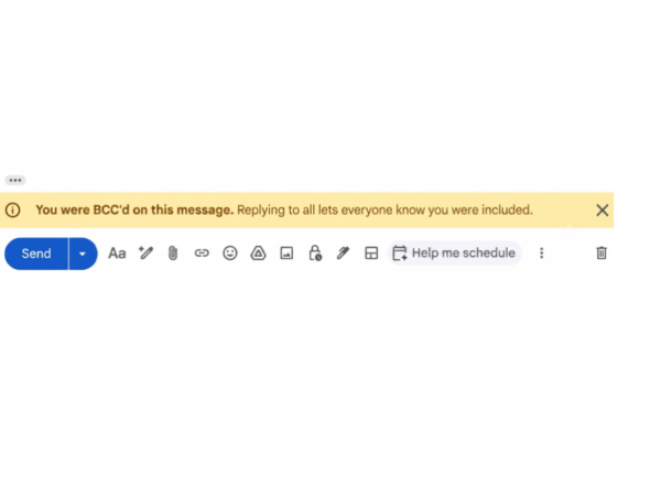Gmail Adds BCC Reply All Warning to Prevent Accidental Disclosure
