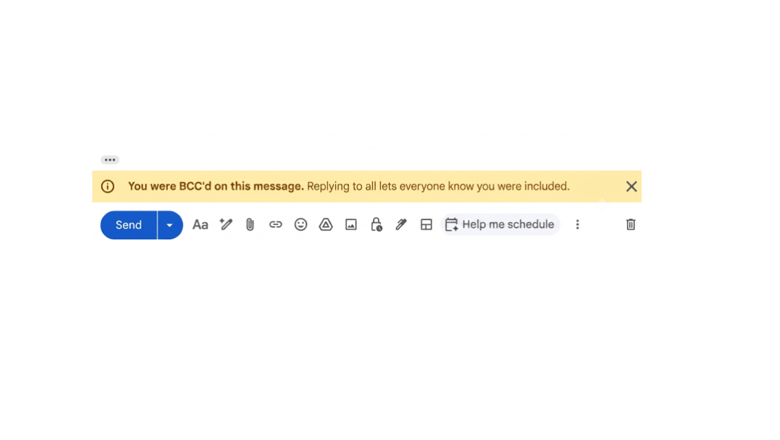 Gmail Adds BCC Reply All Warning to Prevent Accidental Disclosure