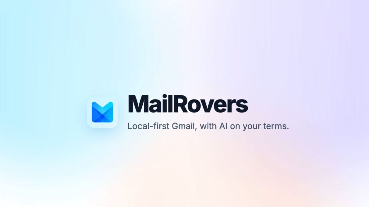 MailRovers Launches as an Open-Source Gmail Email Client for Mac with AI Features