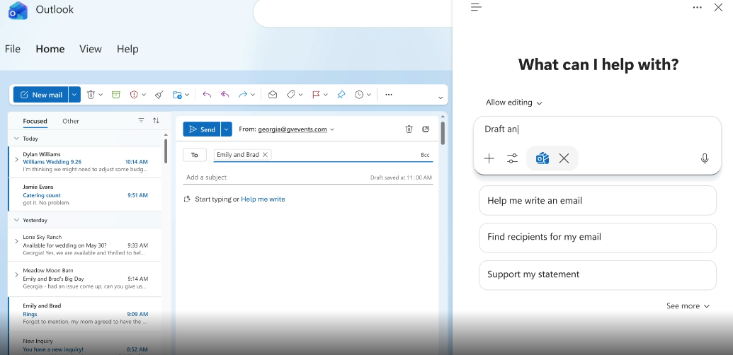 Outlook is Adding Advanced Mail Merge, Automatic Reply Templates and Copilot
