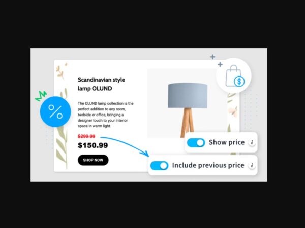 GetResponse now lets you add promo prices to product blocks