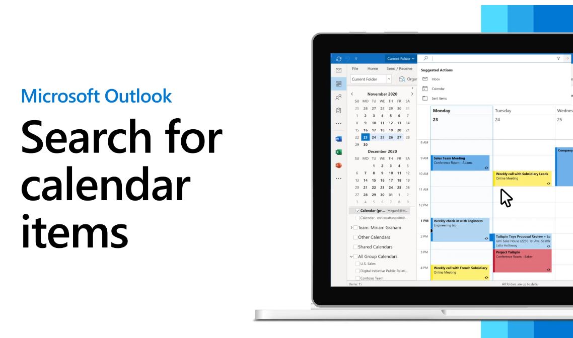 Outlook Adds Calendar Events Filter and OneDrive Signature Images Insert